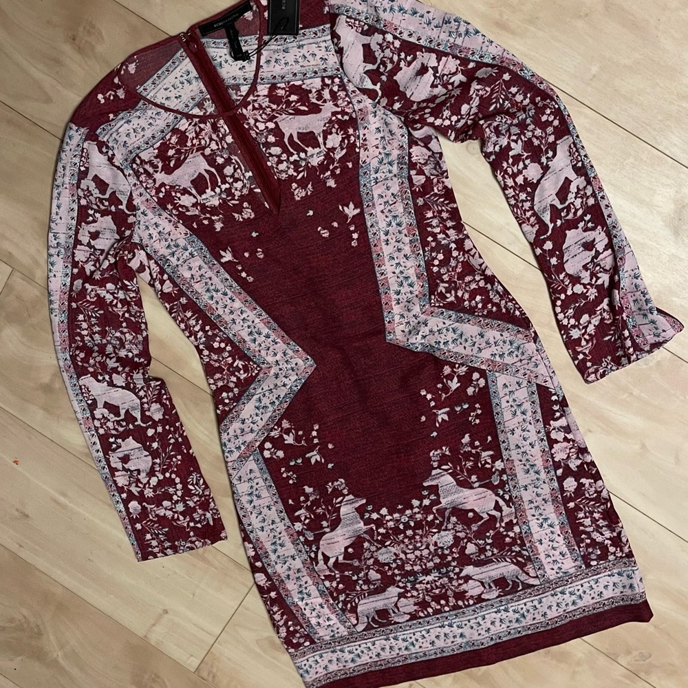 Freya- New w/ Tags -Fox, Deer /DeepCranberry XXS (Also Fits XS)